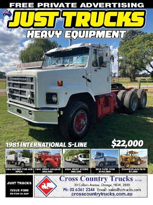 Title details for Just Trucks & Heavy Equipment by JUST AUTO Classifieds Pty Ltd - Available